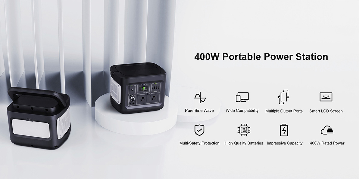 Generator solar de 400W fără întreținere pentru încărcare